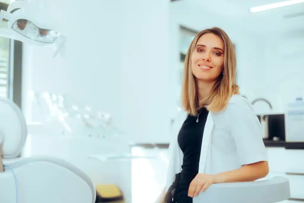 Novi-endodontics-dentist-smiling-to-camera